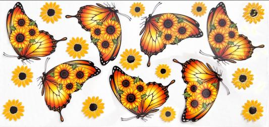 Sunflower Monarch Butterfly Collection