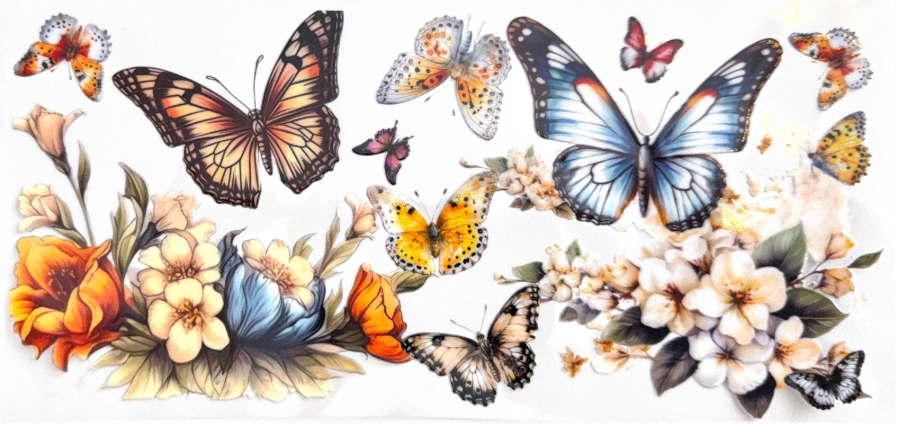 Vintage Butterfly Blossom Collection
