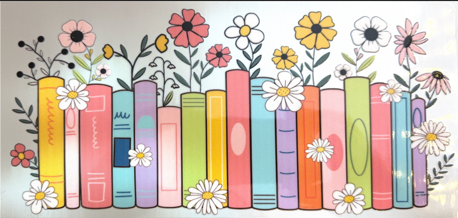 Blooming Bookshelf Garden