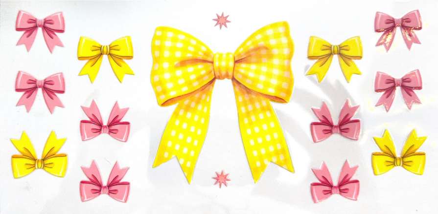 Cute Gingham Bow Collection