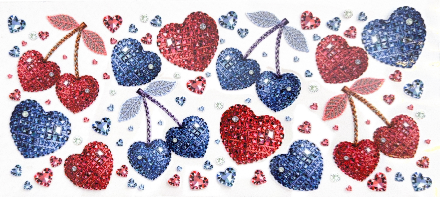 Sparkling Cherry Heart Collection