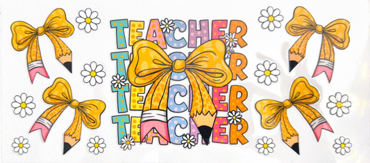 Teacher Pencil Bow Collection